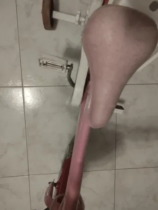 Bicicleta infantil rosa