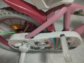 Bicicleta infantil rosa