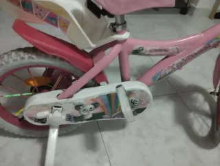 Bicicleta infantil rosa
