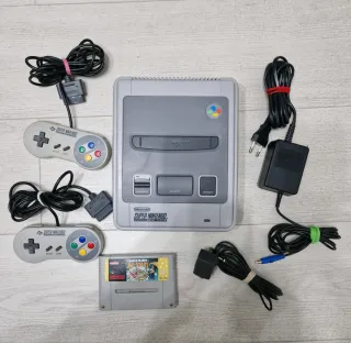 Super Nintendo SNES PAL Console Completa