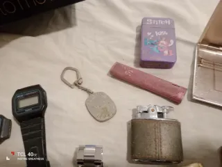 Lote Vintage: Mecheros,relojes,pitillera etc