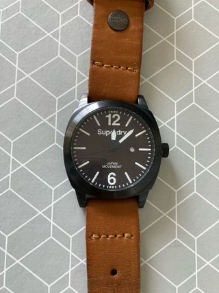 Reloj Superdry Marrón y Negro con dos correas más