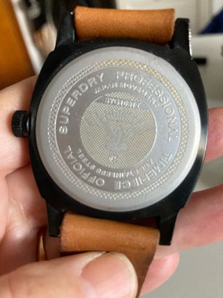 Reloj Superdry Marrón y Negro con dos correas más