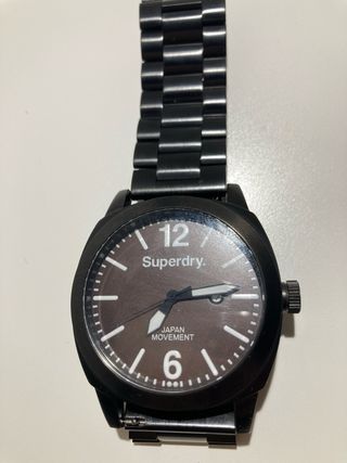 Reloj Superdry Marrón y Negro con dos correas más