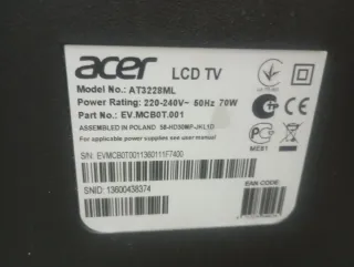 TV Acer 32 pulgadas