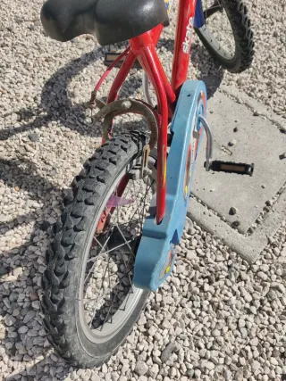 Bicicletta bimbi 16 pollici rossa