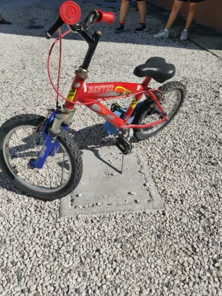 Bicicletta bimbi 16 pollici rossa