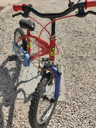 Bicicletta bimbi 16 pollici rossa