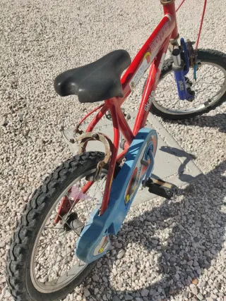 Bicicletta bimbi 16 pollici rossa