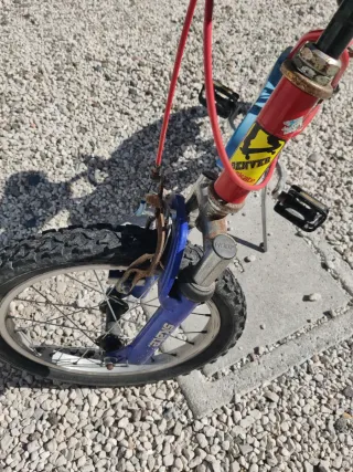 Bicicletta bimbi 16 pollici rossa