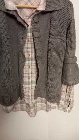 Conjunto Camisa y Chaqueta AMICHI Talla L