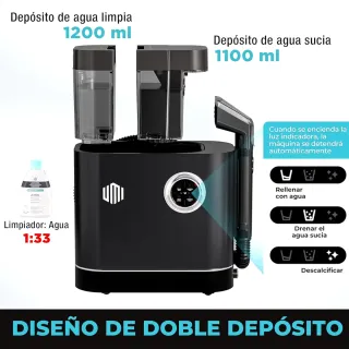 ASPIRADORA DE VAPOR UMI Tapicerías NUEVA EMBALADA