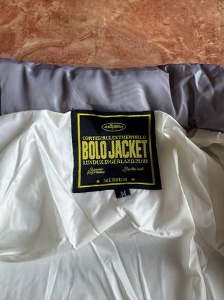 Corteiz Bolo Jacket / Gris / Bordado / NUEVO