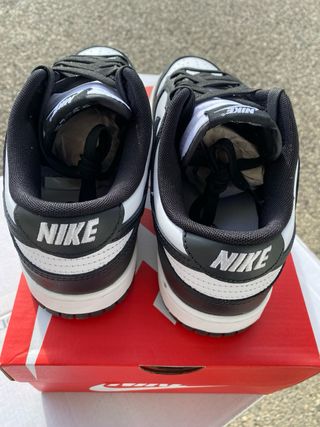 Nike Dunk Low Panda 42.5 Nuove Bianco/Nero