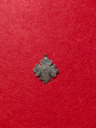 Medalla antiga plata N.S. Montserrat s.XIX-XX