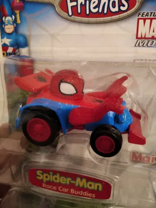 Coches Spiderman y Hulk Race Car Buddies