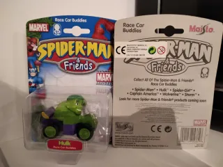 Coches Spiderman y Hulk Race Car Buddies
