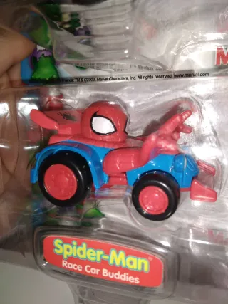 Coches Spiderman y Hulk Race Car Buddies