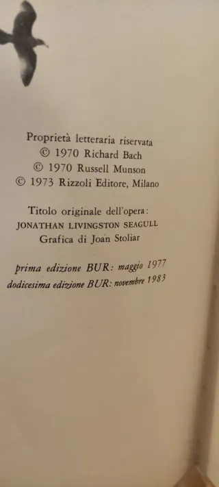 Il gabbiano Jonathan Livingston - Richard Bach - B