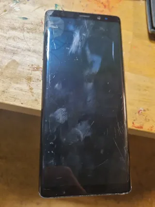 Samsung Galaxy Note 9 Nero rotto