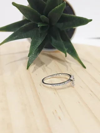 Anillo Pandora Plata Mariposa