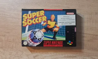 Super Soccer ESPAÑOLIZADO per Super Nintendo SNES