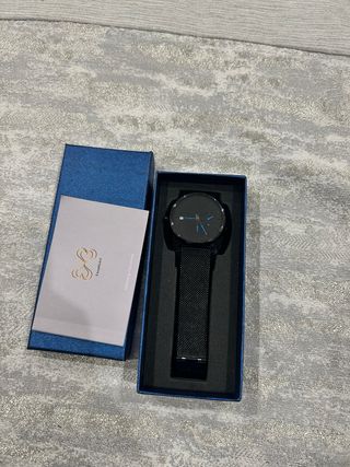 Reloj Unendlich U azul y plateado