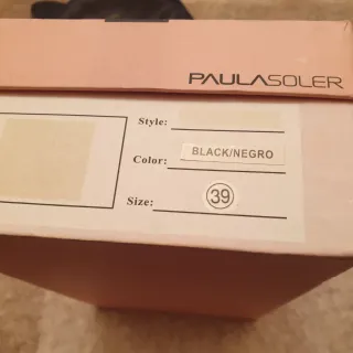 Zapatos de salón Paula Soler negros