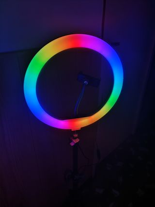 aro de luz grande con tripode 160 cm (2a mano)