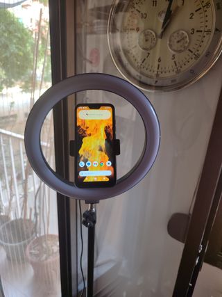 aro de luz grande con tripode 160 cm (2a mano)