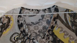 Camisa estampada manga larga