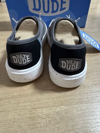 Zapatillas Hey Dude Hombre Gris