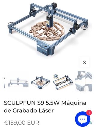 SCULPFUN S9 Laser Engraver 5.5W