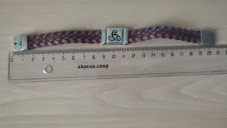 Pulsera Cuero Diseño Celta