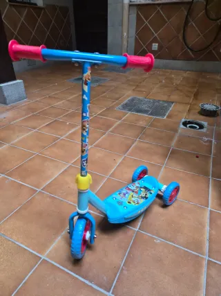 Patinete Patrulla Canina 3 Ruedas