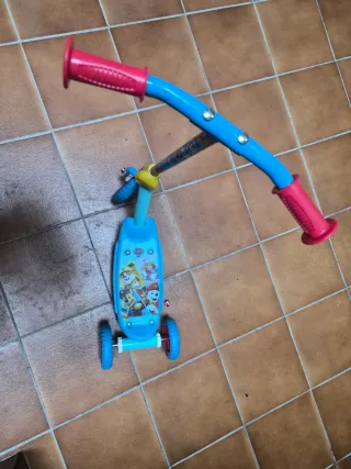 Patinete Patrulla Canina 3 Ruedas