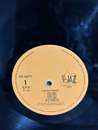 Charlie Parker Bird Song LP Jazz