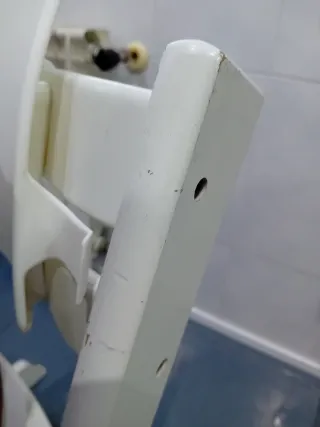 Trona Stokke blanca con baby set