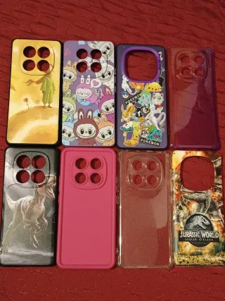 Confezione da 8 custodie Xiaomi Redmi Note 14 Pro 4G