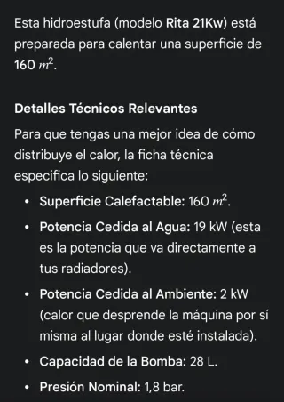 Hidroestufa negra nueva.