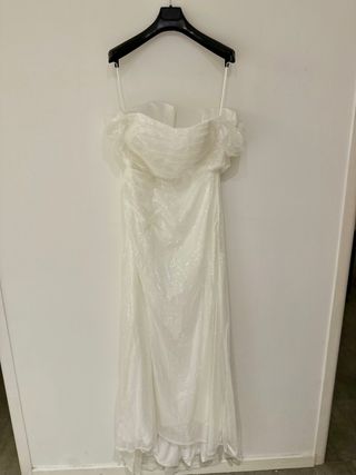 Vestido de fiesta/boda brillante