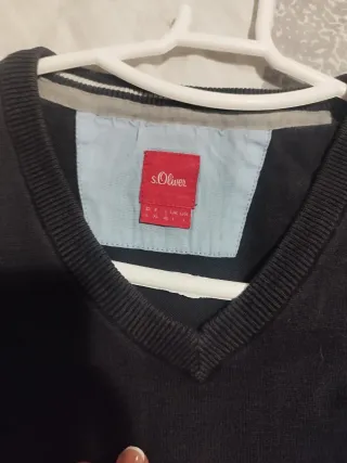 Jersey S.Oliver Hombre Azul Marino Talla XL