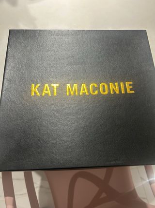 Scarpe con tacco nere multicolor