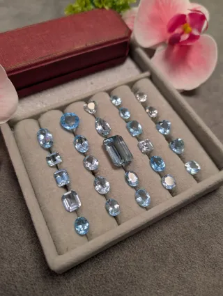 Aguamarinas naturales