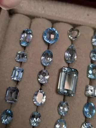 Aguamarinas naturales