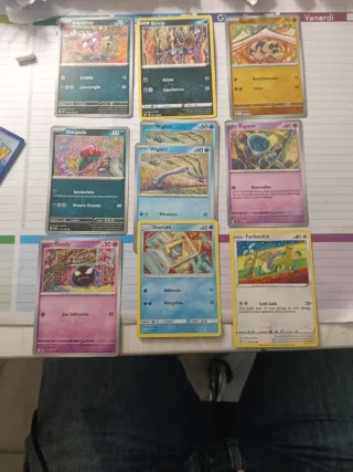 25 Carte Pokémon Art. Komiya.16€