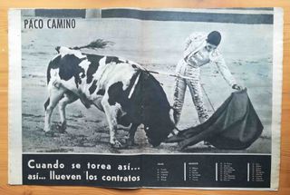 El ruedo No 996. 25 julio 1963 Cornada Jaime Ostos
