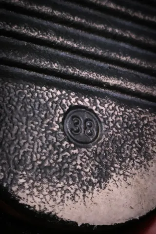 Sandalias de esparto con plataforma Talla 38