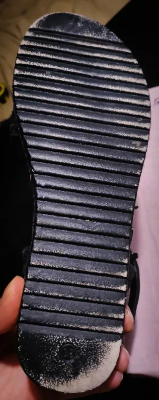 Sandalias de esparto con plataforma Talla 38