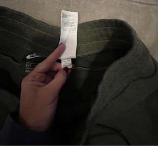 Pantalón chándal Nike Talla M Verde